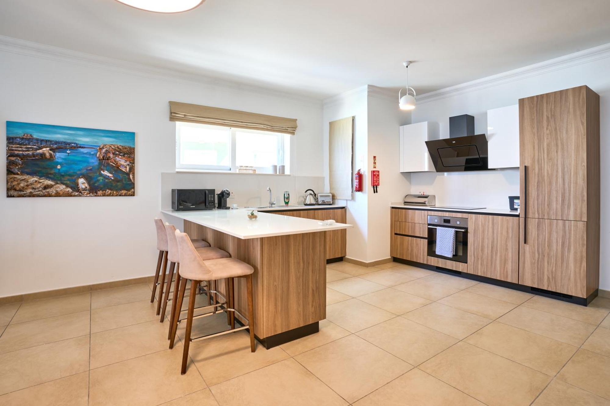 Stunning 3-Bedroom Seaview Retreat In Fort Cambridge Sliema Eksteriør bilde